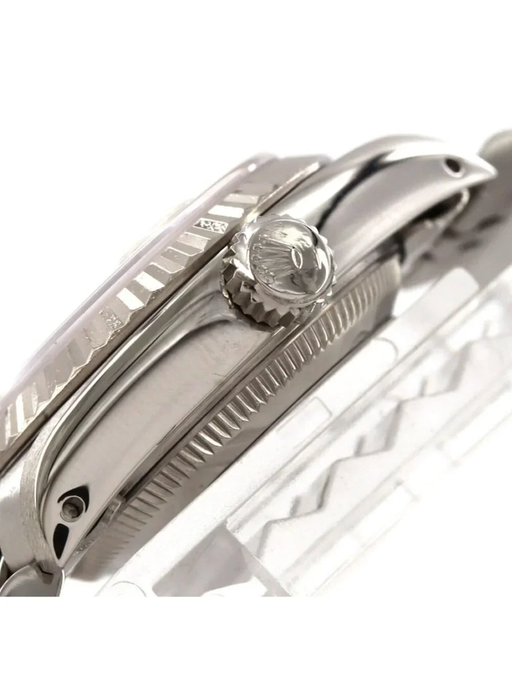 Rolex Datejust Stainless Steel White Gold Automatic